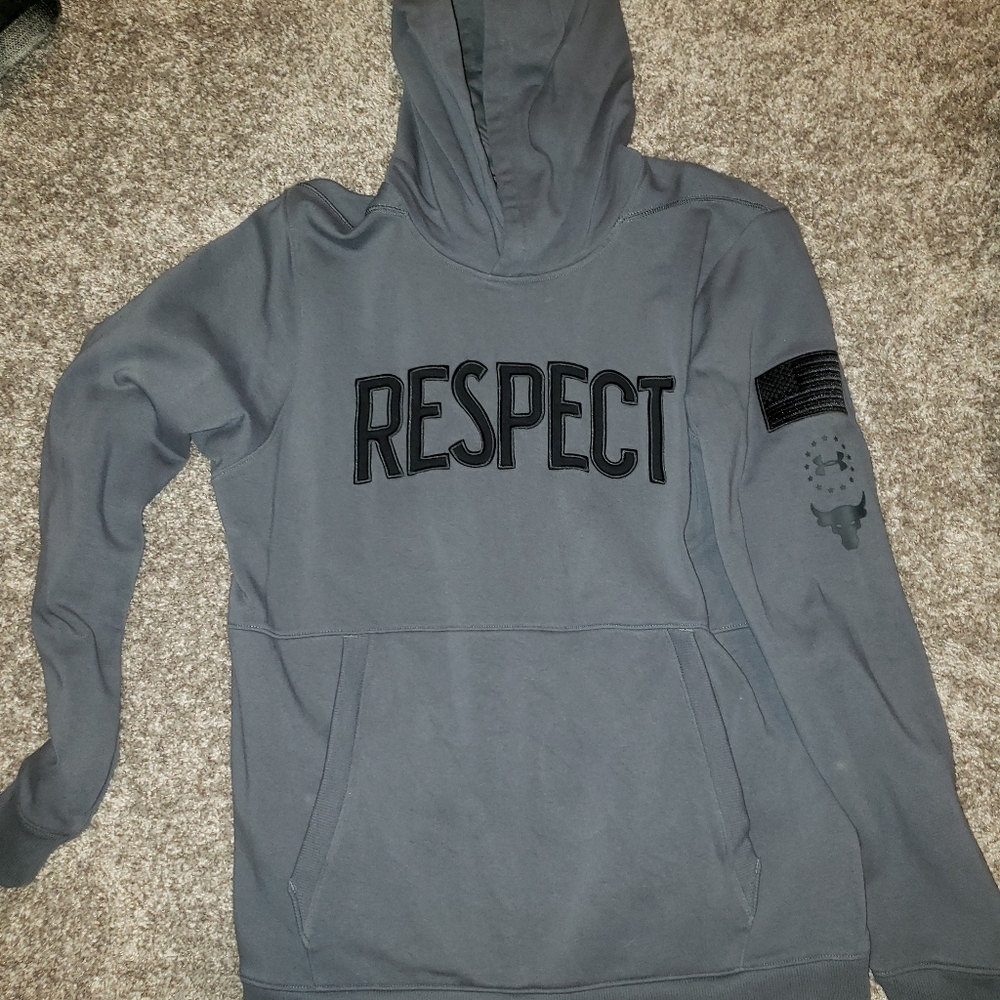 Under Armor Project Rock RESPECT hoodie